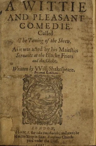 The Taming of the Shrew book cover