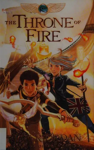 The Throne of Fire book cover
