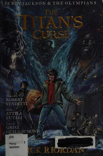 The Titan's Curse The Graphic Novel book cover