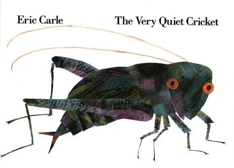 The very quiet cricket book cover