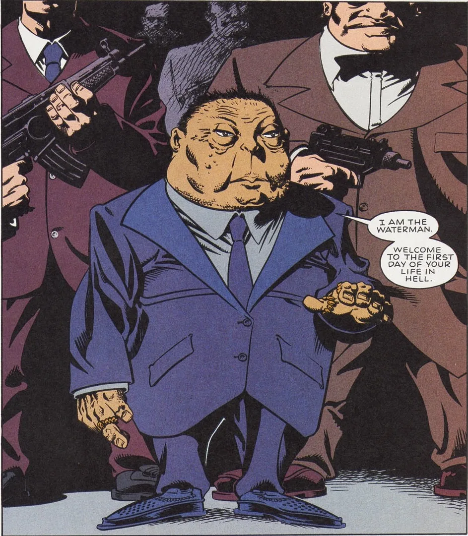 The Waterman comic character