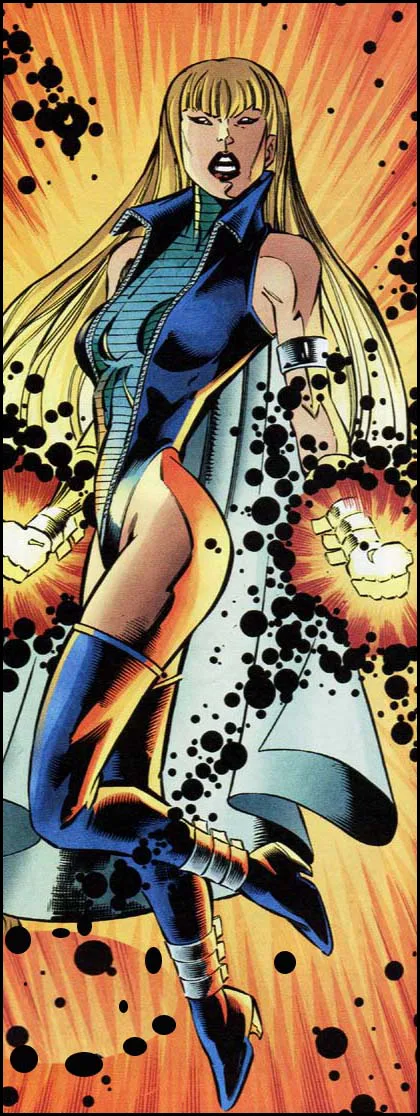 Theta comic character