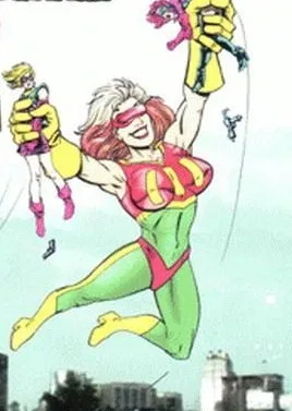 Threeta comic character