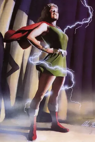 Thunder Girl comic character