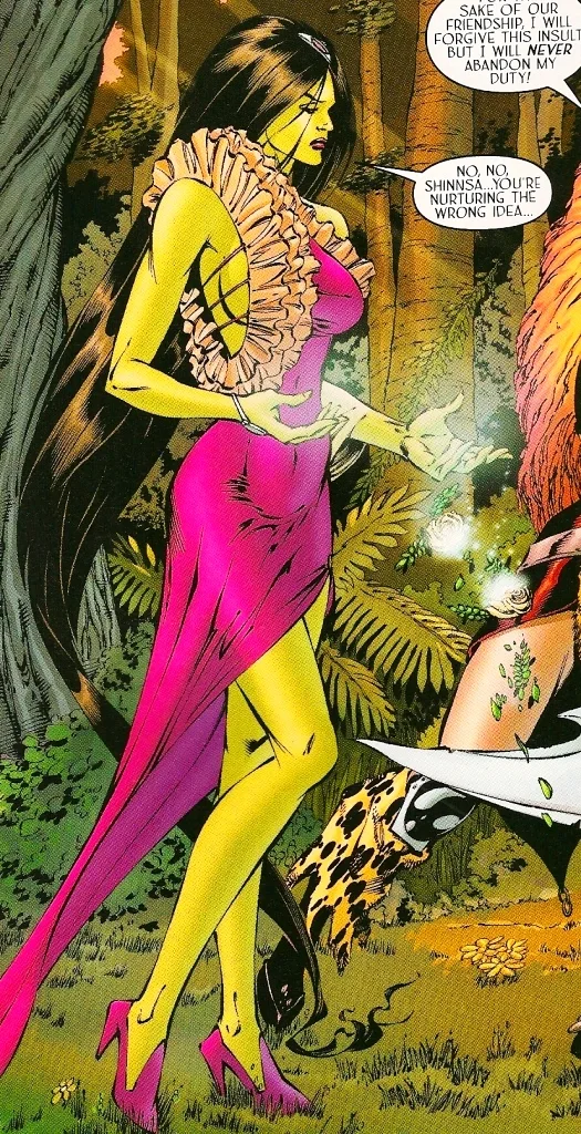 Tiena comic character