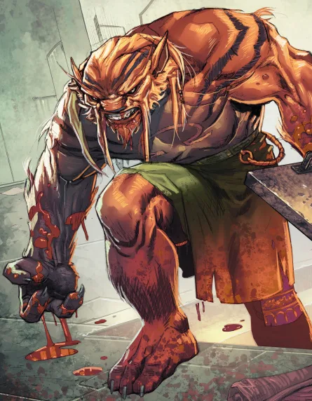 Tigorr comic character
