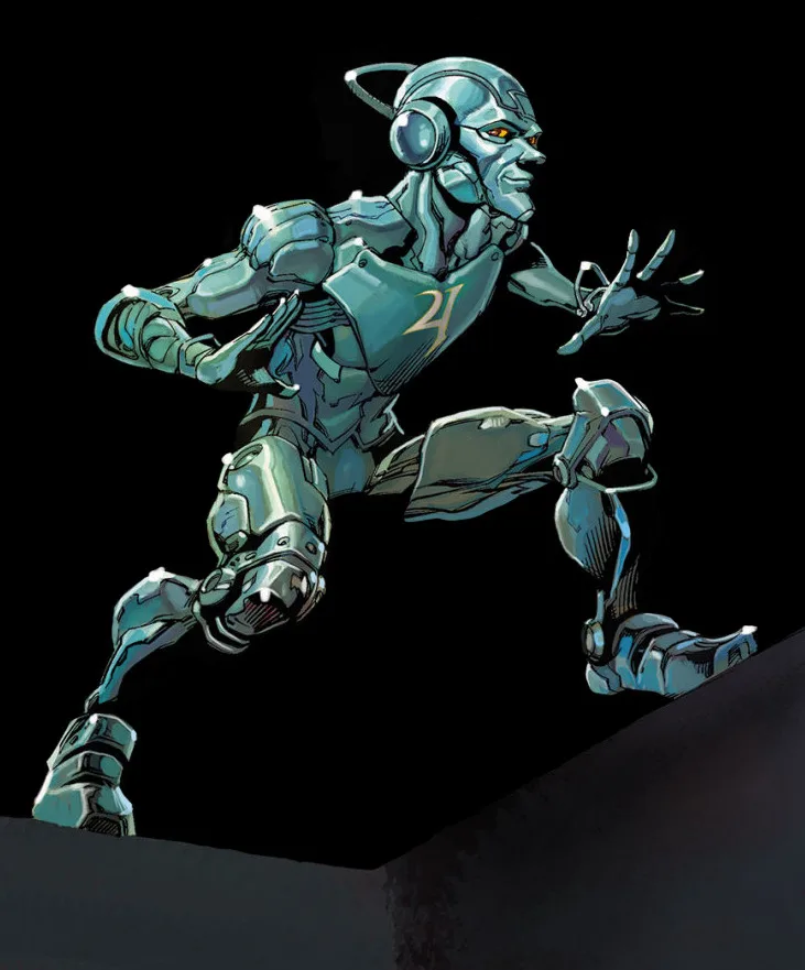 Tin comic character