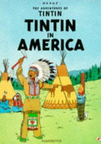 Tintin en Amérique book cover