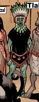 Tlaloc comic character
