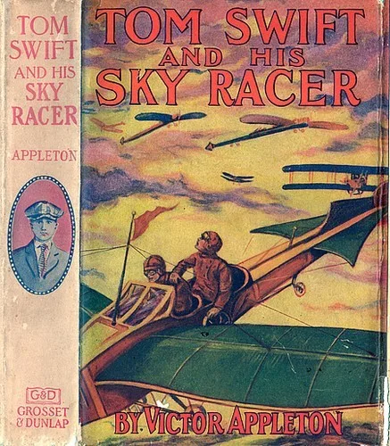 Tom Swift and his Sky Racer book cover