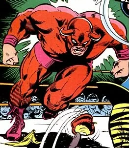 Toro Rojo comic character