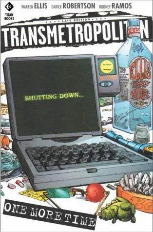 Transmetropolitan book cover