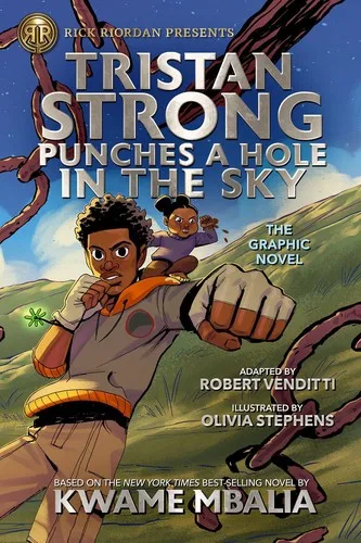 Tristan Strong Punches a Hole in the Sky, the Graphic Novel book cover