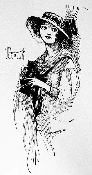 Trot comic character