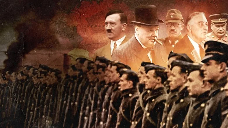 Greatest Events of World War II in Colour poster