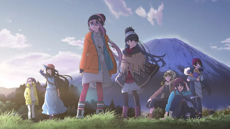 Laid-Back Camp poster