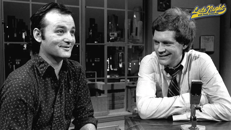 Late Night with David Letterman poster