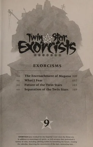 Twin star exorcists book cover