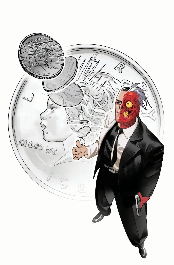 Two-Face comic character