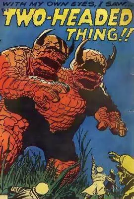 Two-Headed Thing comic character