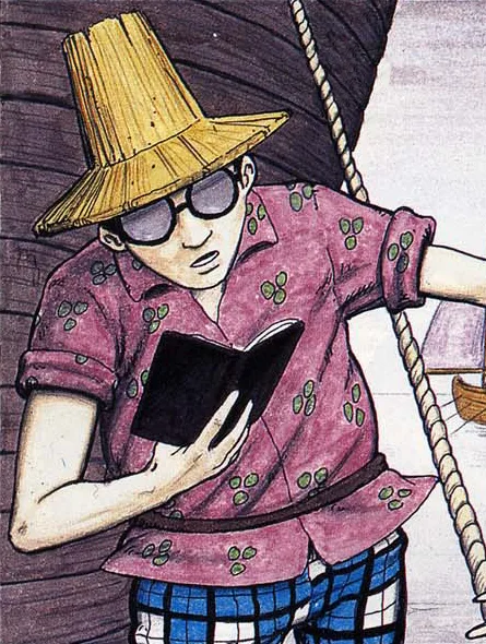 Twoflower comic character