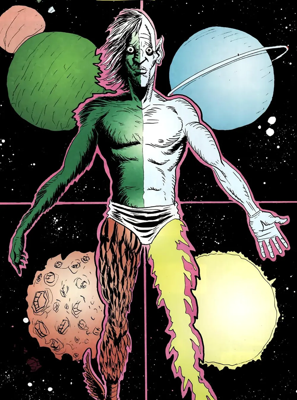 Ultra the Multi-Alien comic character