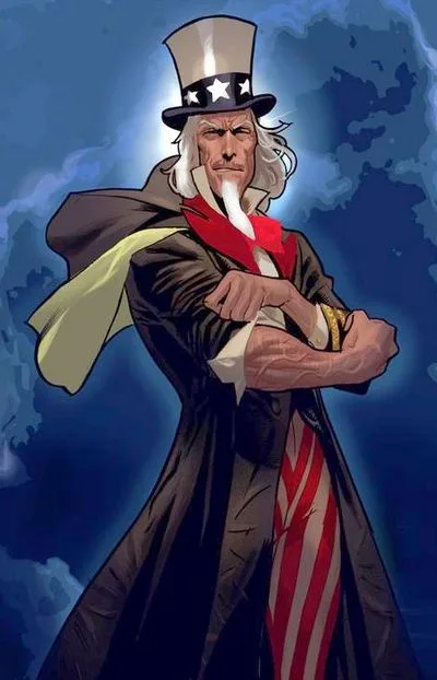 Uncle Sam comic character