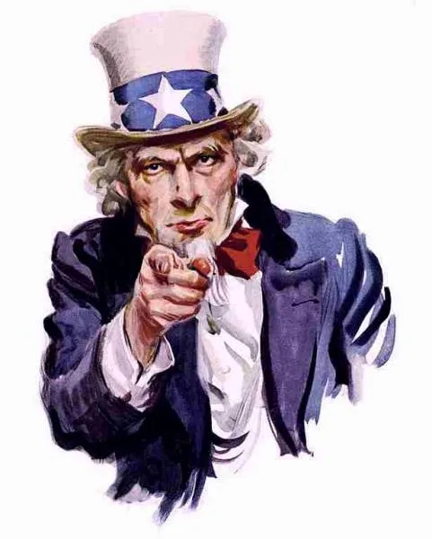 Uncle Sam comic character