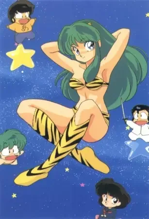 Urusei Yatsura anime artwork