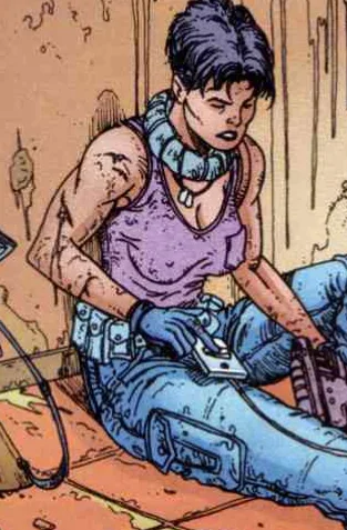 Valentina Rychenko comic character