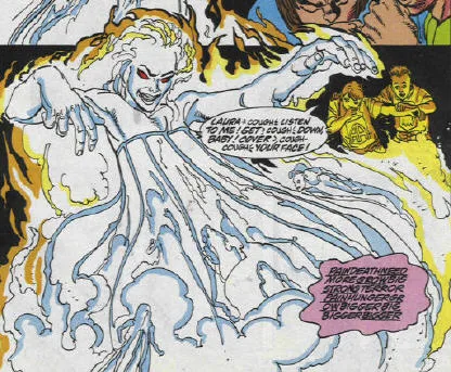 Vapora comic character