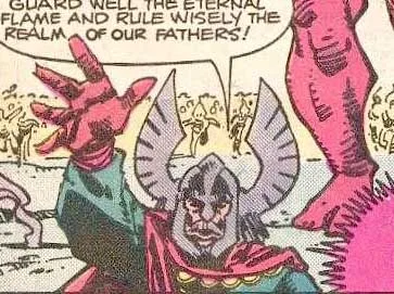 Ve comic character