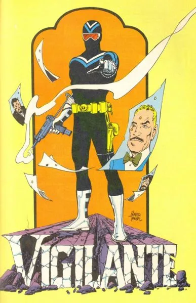 Vigilante (Adrian) comic character