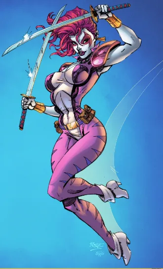 Vogue (Voganova) comic character