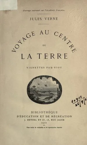 Voyage au Centre de la Terre book cover