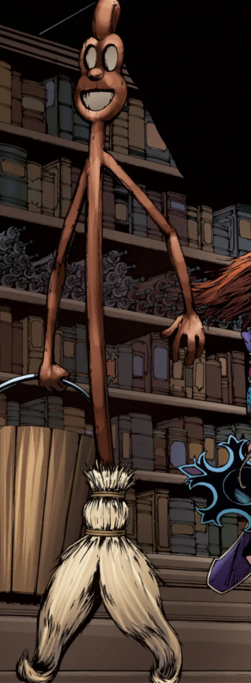 Walking Broom comic character