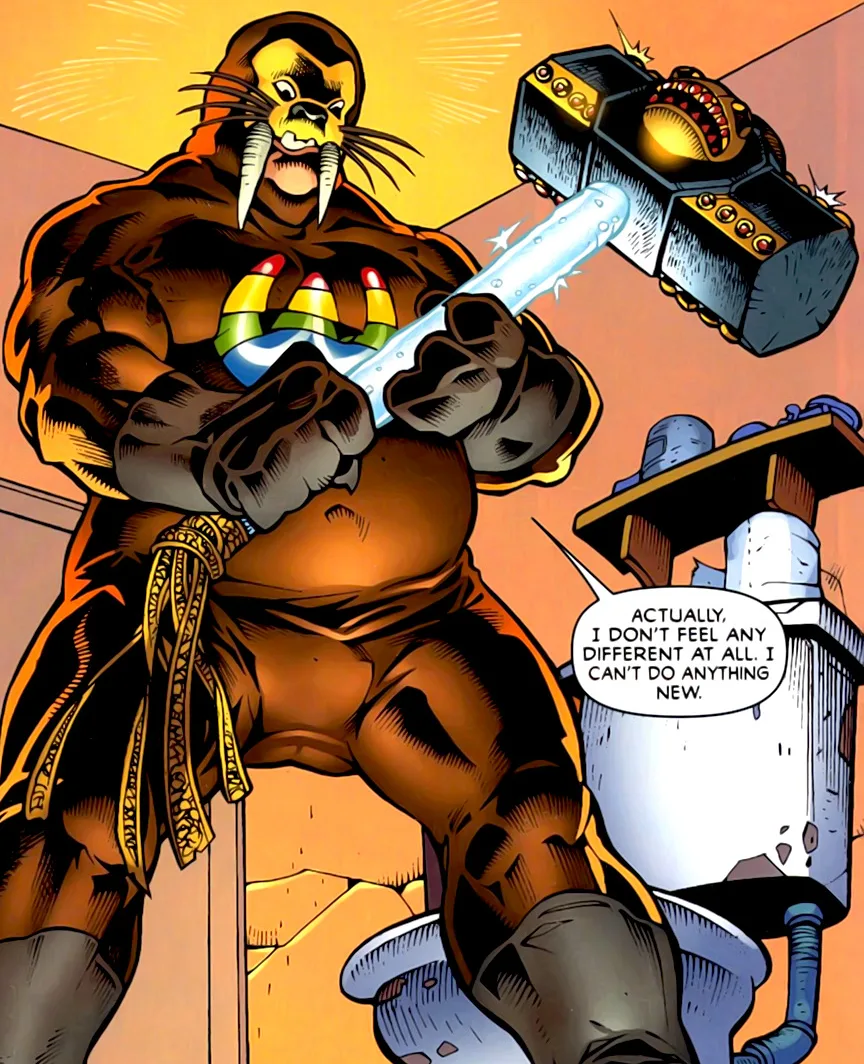 Walrus comic character