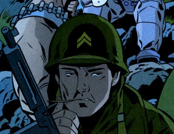 War comic character