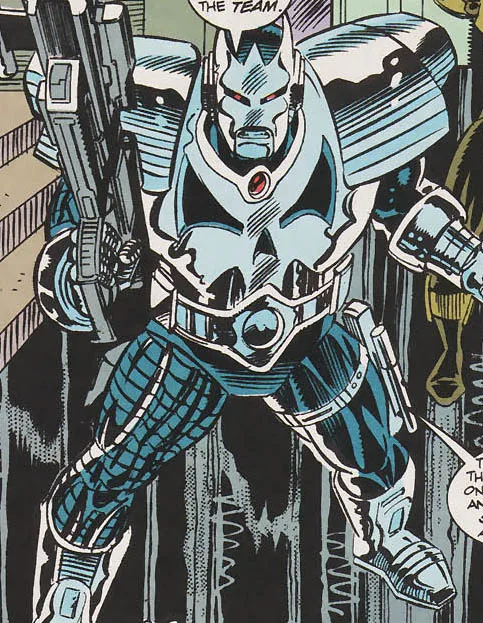 Warfare comic character