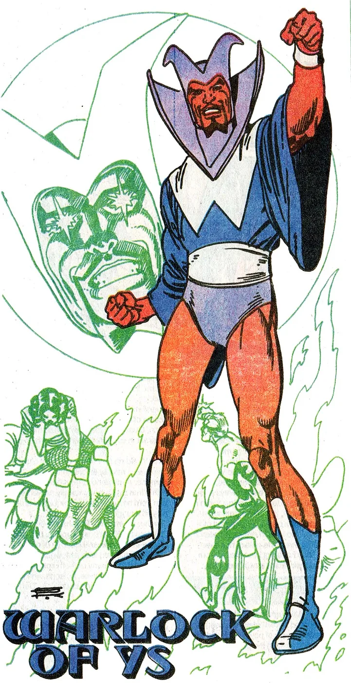 Warlock of Ys comic character