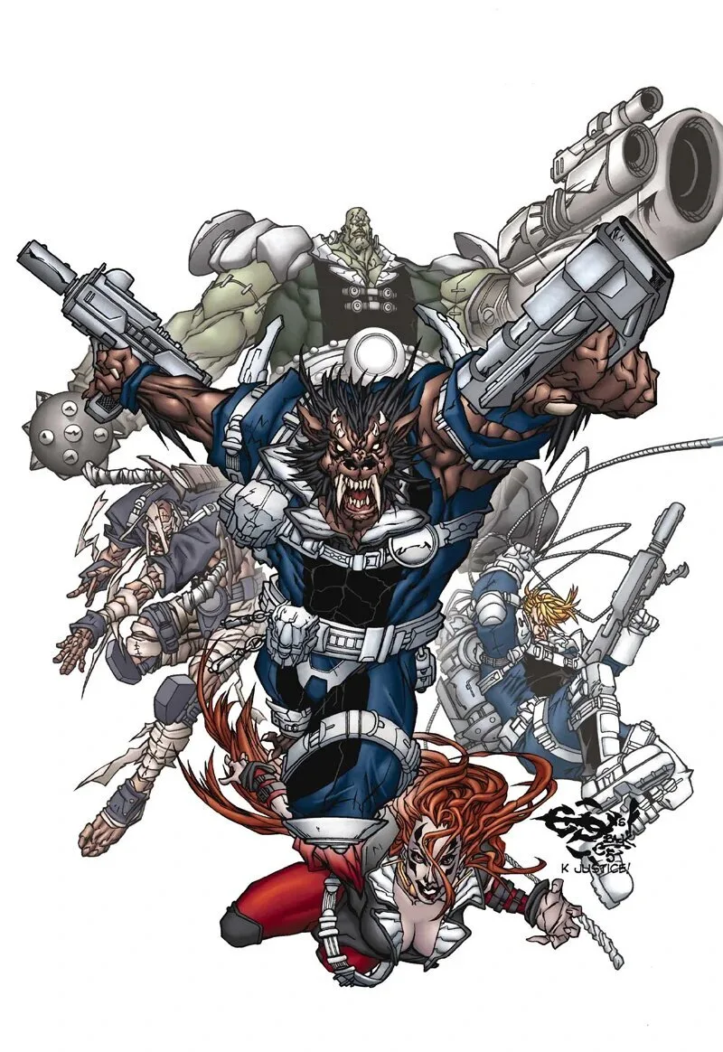 Warwolf comic character