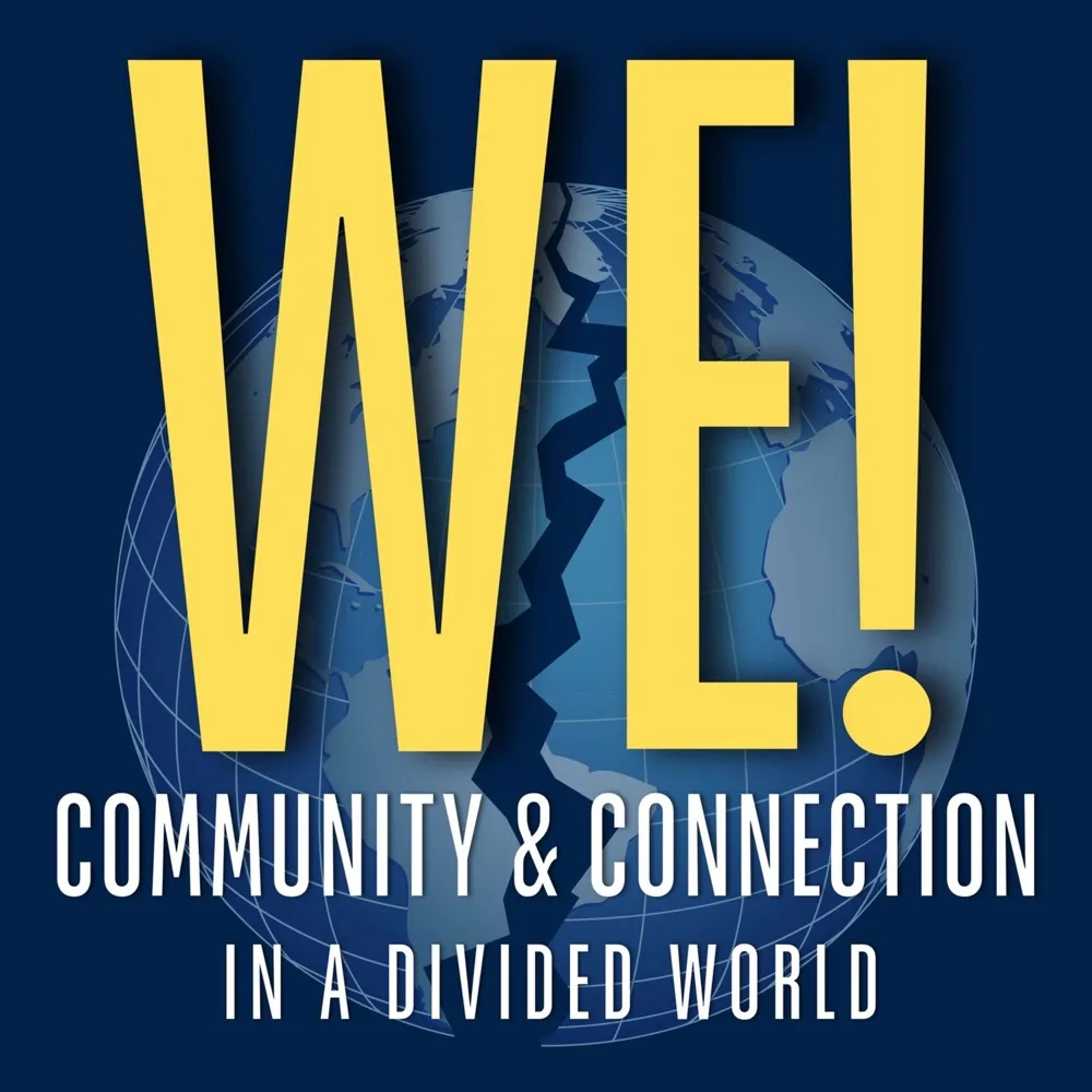 We! podcast cover art
