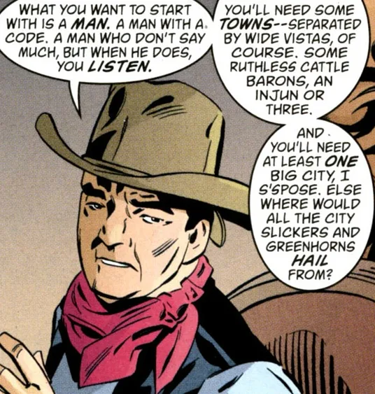 Western comic character