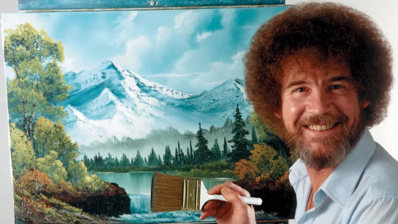 The Joy of Painting poster