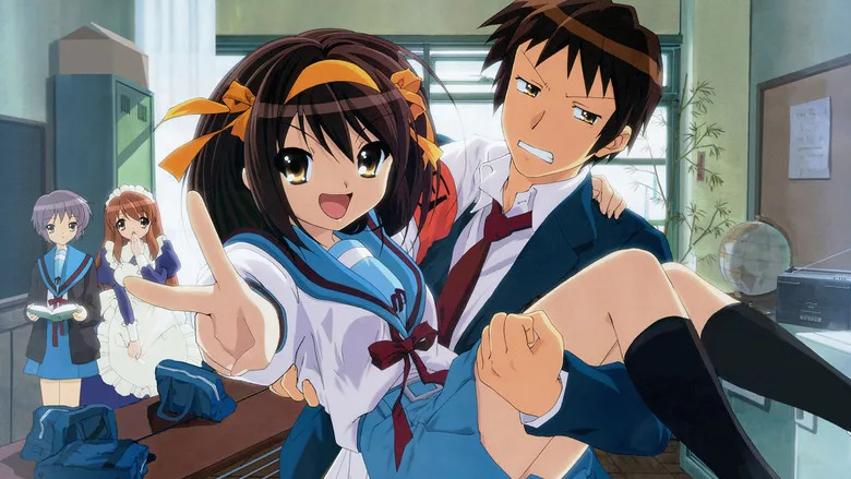The Melancholy of Haruhi Suzumiya TMDB poster or backdrop