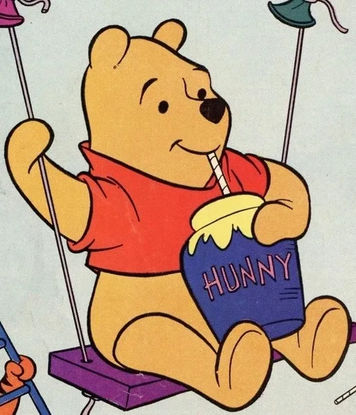 Winnie the Pooh comic character