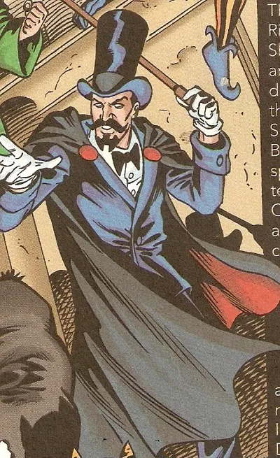 Wizard comic character