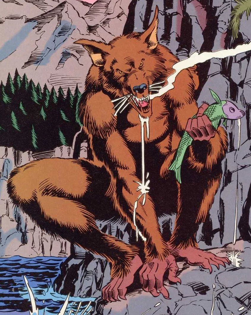 Wolf comic character