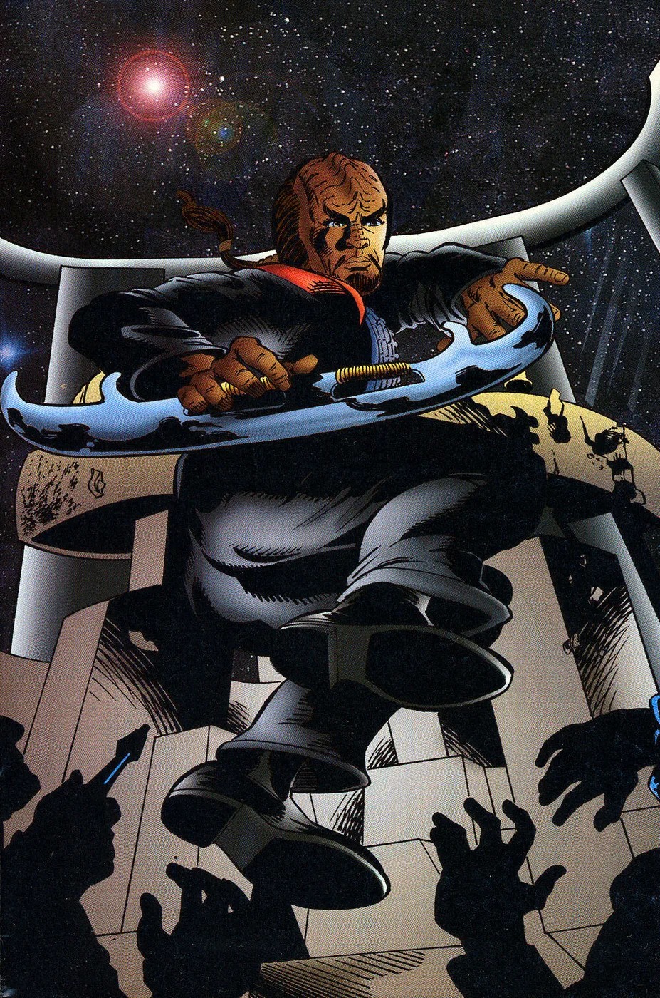 Worf comic character