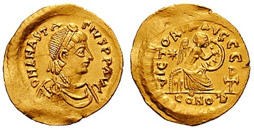 Anastasius I reference image